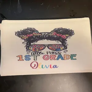 Personalized pencil bag