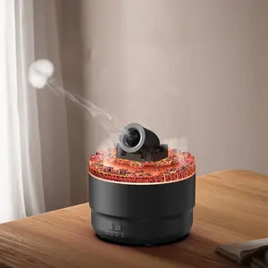 PENGTENG Aroma Diffuser, Home Desktop Humidifier, Creative Colorful Atmosphere Lamp Spit Smoke Ring Diffuser, Aromatherapy Machine for Home