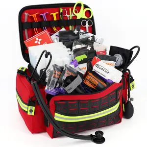 Mid-Sized EMT Bag w/ Standard Fill Kit + Trauma Pak  | LXMB25