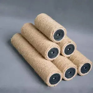 Cat Climbing Structure 40cm Replacement Post, Durable Hemp Rope, Suitable for All Cat Breeds, DIY Cat Tree Tower Accessory, Pet Toy Replacement