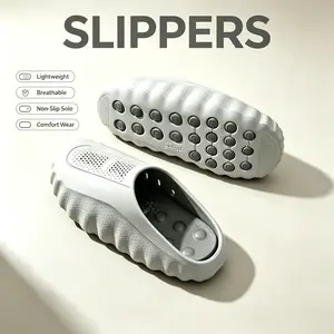 Unisex Fashion Slip-On Sandals, Summer Slippers, Summer New Arrival, Comfortable Massage Sole, Anti-Slip Eva Shoes, Ideal for Home & Leisure, Footwear