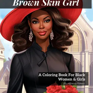 Brown Skin Girl Coloring Book - Sunday Morning Edition