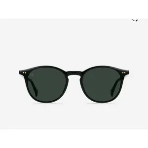 Raen Basq 50 in Recycled Black/Green Polarized