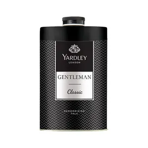 Gentleman Talcum Powder 8.8oz - Refreshing Citrus & Floral Scent Body Care Smooth