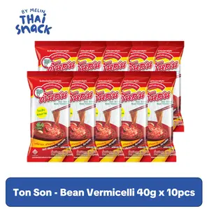 Ton Son - Bean Vermicelli 40g x 10pcs Food Flavor