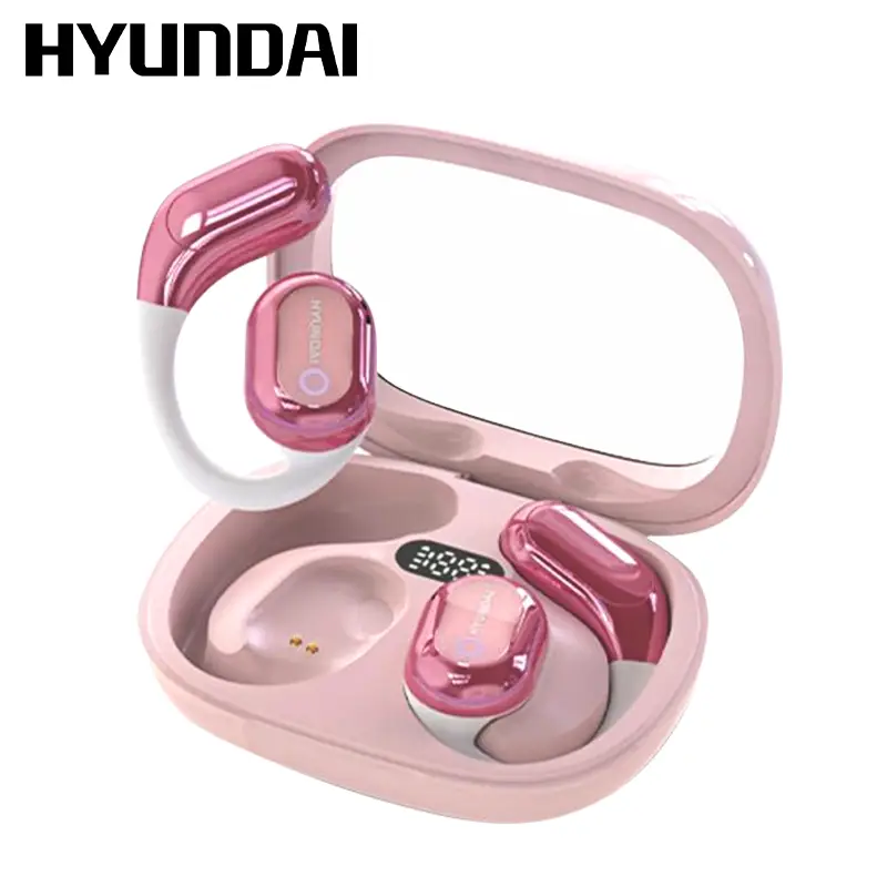 HYUNDAI Y16 OWS Open Ear Bluetooth Earbuds HIFI Sound Quality Music Wireless Earbuds Gaming with Low Latency Wireless Headphones IPX5 Waterprooof OWS