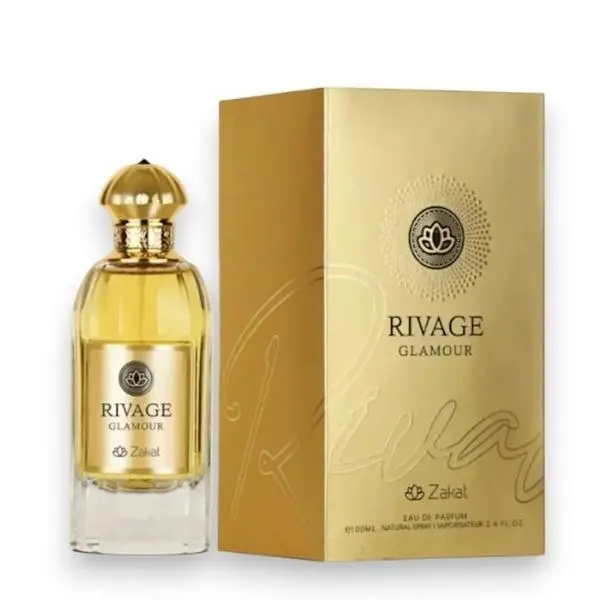 Zakat Parfums | Rivage | Glamour | Unisex Fragrance | 100 ML - 3.4 OZ | Eau De Parfum | Lemon - Apple & Davana
