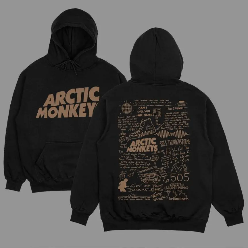 Arctic Monkeys Duks Unisex Shirt Soft Cotton Unisex Music Shirt Tour Merch Music Concert Shirt Rare Gift for Him Gift For Her Vintage Y2K Hoodie Sweatshirt, Hoodie, Comfort Colors