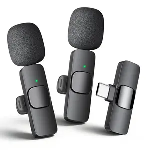Wireless Lapel Microphone Noise Reduction for iPhone Android Plug-And-Play Professional Recording Phone Mic for Live Streaming Shorts Videos Tiktok Youtube Vlog Interview Online Classes Live Podcast Equipment