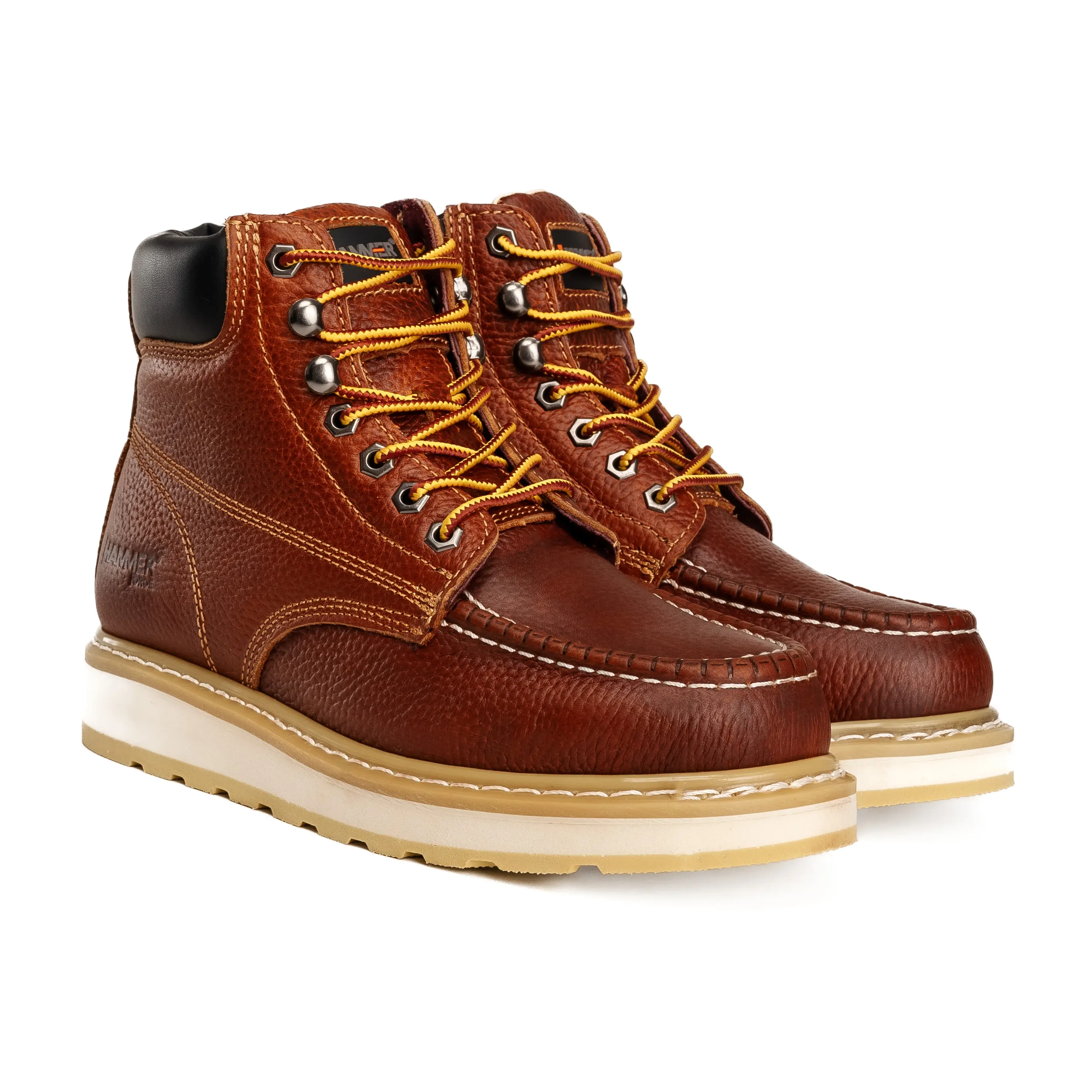 HM347 Hunter Moc Toe Work Boot Full Grain Leather Oil and Water