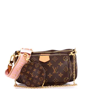 Pre-owned Louis Vuitton material Messenger Bags Multi Pochette Accessoires Monogram Canvas by Rebag