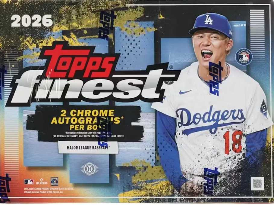 BREAK 455 5 Hobby Box Baseball Card Mixer - 2026 Topps Finest, Tier 1, Chrome Black Sports Trading Cards