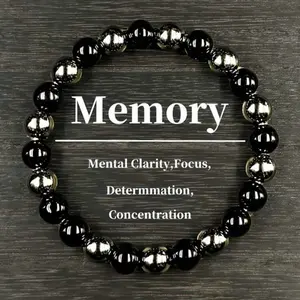 Hematite Obsidian Powerful Protection Bracelet, Grounding, Absorb Negative Energy Bracelet For Men And Women Yoga Jewelry Parts Gifts And Birthday Gifts