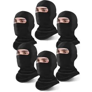 BIGWIG 6 Pack Balaclava Ski Mask for Men/Women, Full Face Cover