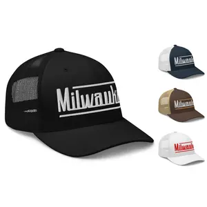 Retro Milwaukee Trucker Cap Vintage Milwaukee WI Trucker Hat
