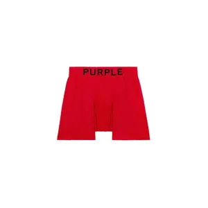 Purple Brand Boxer Brief Single - Red