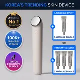 [THOME Official] The Glow Signature launching SET ㅣ LDM Device + device optimized peptide boost Ampoule 1 or 3