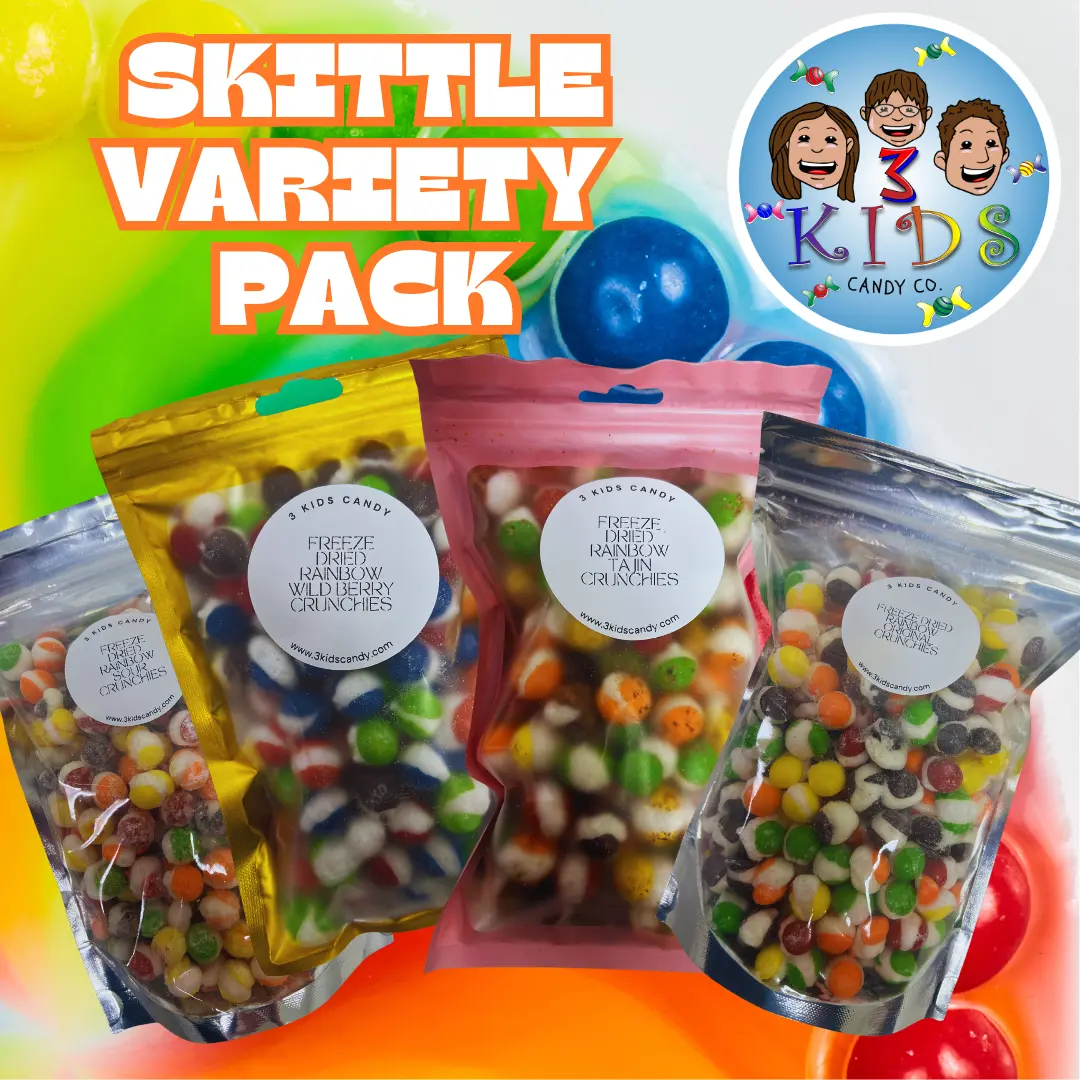 Freeze Dried Skittles 1 Pound Variety Pack skittles Freeze Dried Skittles 1 Pound Variety Pack skittles