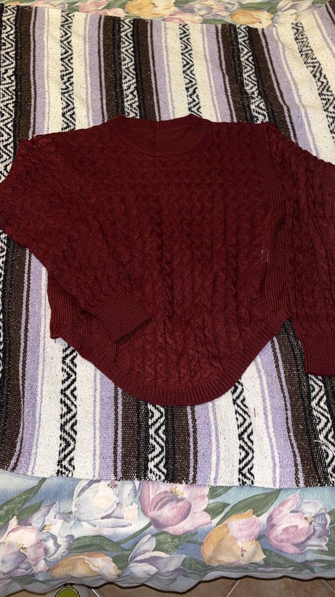 Item: Burgundy, XL