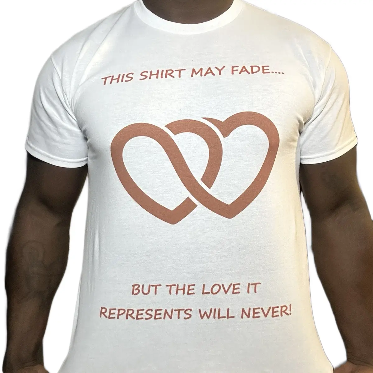 Forever love Valentine’s Day T-shirt White Crew Neck Tshirt