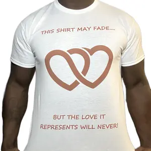 Forever love Valentine’s Day T-shirt White Crew Neck Tshirt