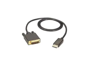 DISPLAYPORT TO DVI CABLE - MALE/MALE, 6-FT. (1.8-M), 45 DAY STANDARD RETURN POLI