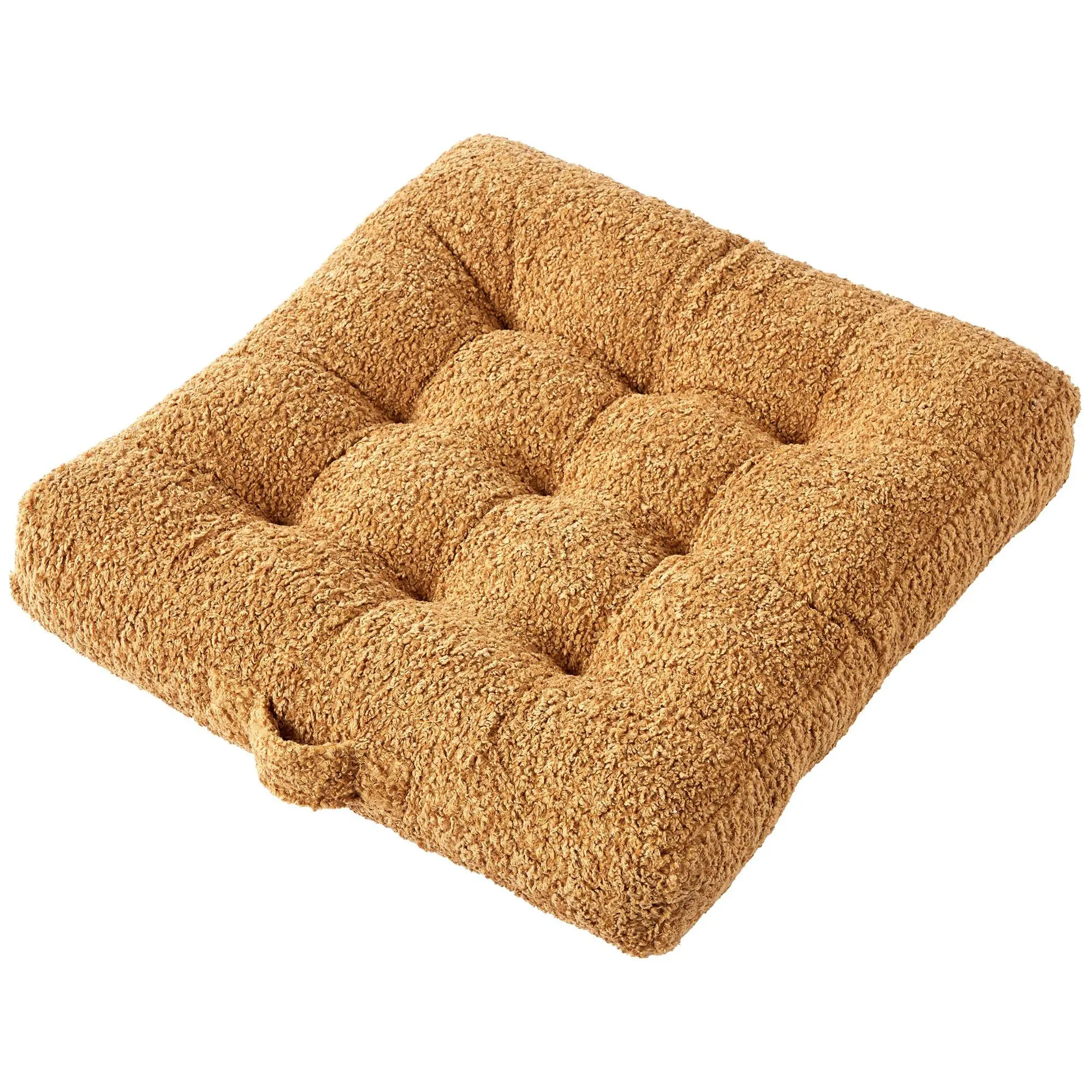 Sorra Home Indoor Cozy Tufted 24" Square FloorPillow Single