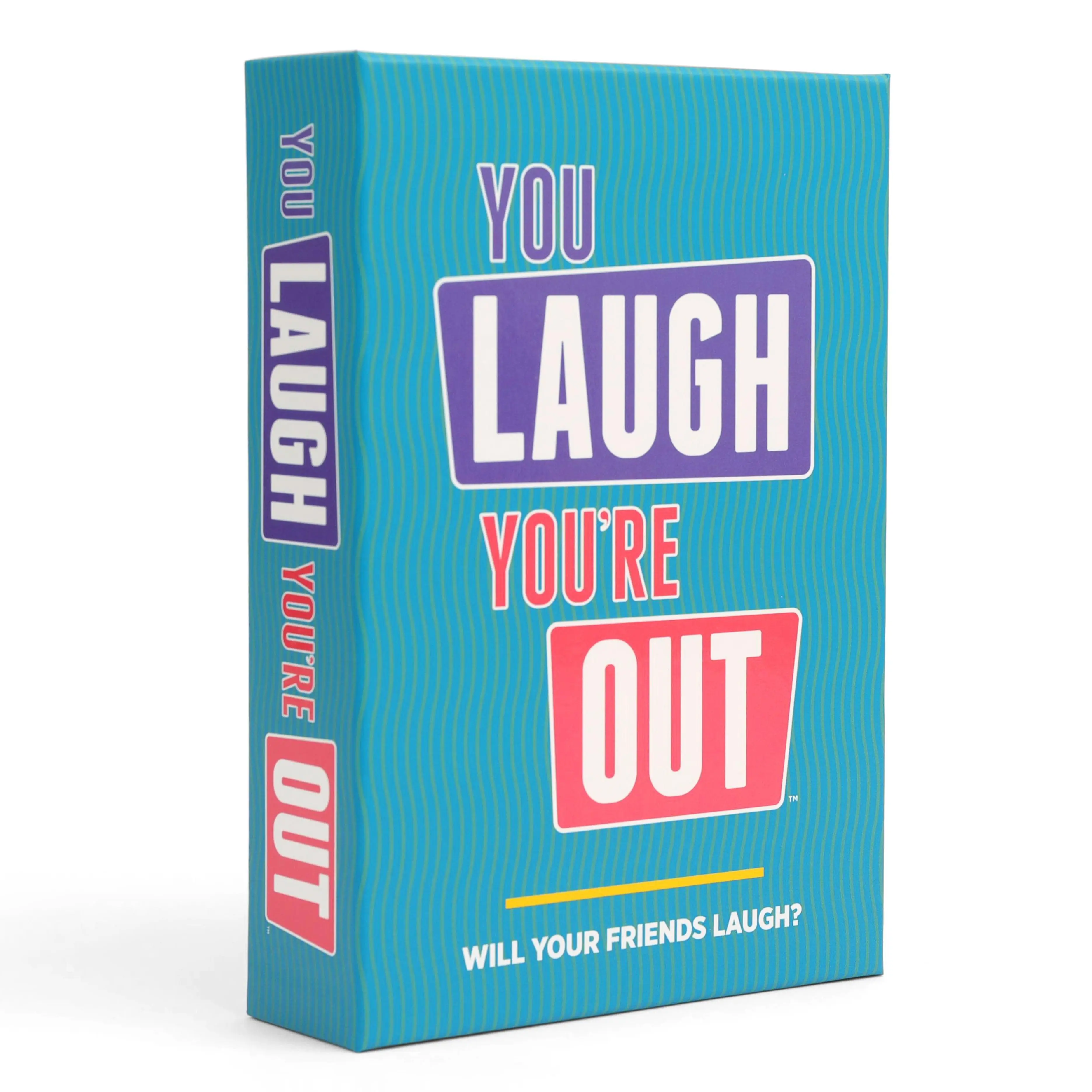 You Laugh You're Out [A Party Game with Hilarious Charades Family Card Games for Adults & Kids, 125 Prompt Cards Fun Card Games for Family Game Nights