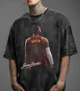 James Harden Unisex Shirt, Vintage 90s James Harden Basketbal Graphic Wash Shirt, Fan Apparel Hoodie, Sweater, Gift For Him and Her