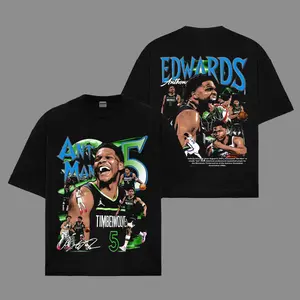 Anthony Edwards 5 Shirt Premium 100% Cotton, Ant-Man Shirt, Anthony Edwards Fans, The Bad Boy Shirt, Wolf Pack Fans, Timberwolves Fans, Basketball Shirt, Game Day Fit