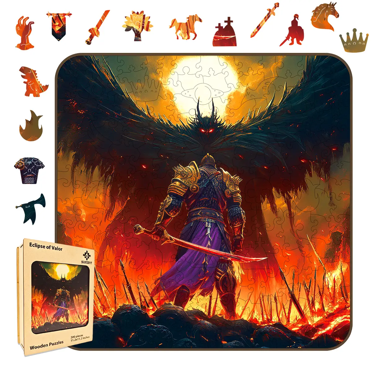 Wooden Puzzles,Hero characters Jigsaw Puzzles,Unique Shaped Wooden Puzzle,Toys for Adults and Kids,Family Game,Laser Cut,Hoilday Gift,Sublimation puzz