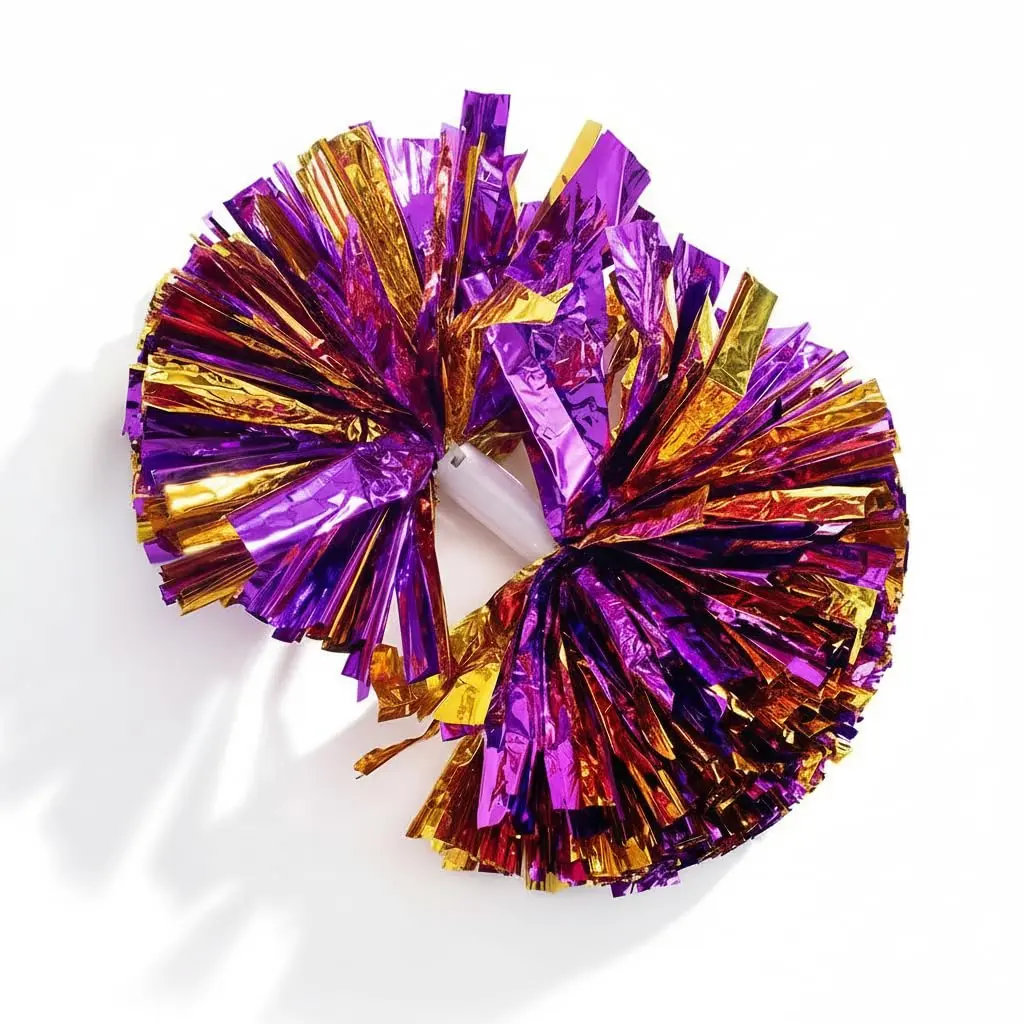 Metallic Purple & Gold Foil