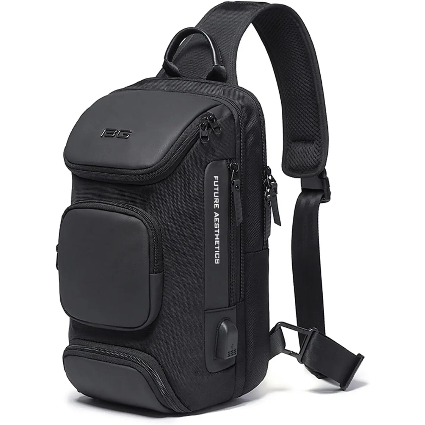 OZUKO Sling Backpack Sling Bag Crossbody Backpack Shoulder Casual Daypack Rucksack for Men OZUKO