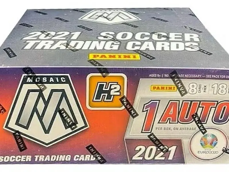 2020-21 Panini Mosaic UEFA Euro H2 Soccer Hobby Box