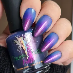 Halcyon Dreams Tri-Thermal Nail Polish by Drunk Fairy Polish