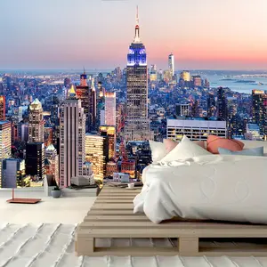 City Scene Pattern Tapestry, Polyester Tapestry, Wall Hanging For Living Room Bedroom Office, Home Decor Room Decor Party Decor, With Free Installation Package