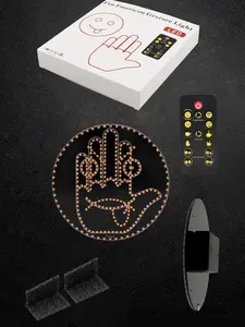 Funny Car Window Gesture Light Remote Control 8 Super Bright Expressions Signs for Drivers Multiple Modes LED Emoticon Design with Smile Angry Faces