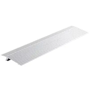 【DealsForYouDays】VEVOR Door Threshold Ramp, 1" Rise, 800 lbs Load Capacity, Door Ramp for Wheelchairs, Aluminum Threshold Ramp for Doorways, Adjustable Modular Threshold Ramp for Wheelchairs, Scooters, Power Chairs