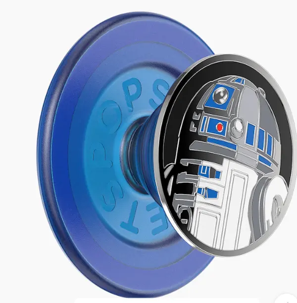 Enamel R2D2 MagSafe Magnetic PopGrip Phone Holder, Magnetic Cellphone Grip Mount, Mobile & Tech Accessories for Smartphones