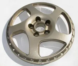 High Gloss Metallic Silver Sparkle Clear Coat Powder Coating Paint 1 LB