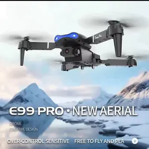 E99 Pro 4K HD Dual Camera RC Drone | Foldable Quadcopter with Optical Flow, Altitude Hold & Aerial Photography