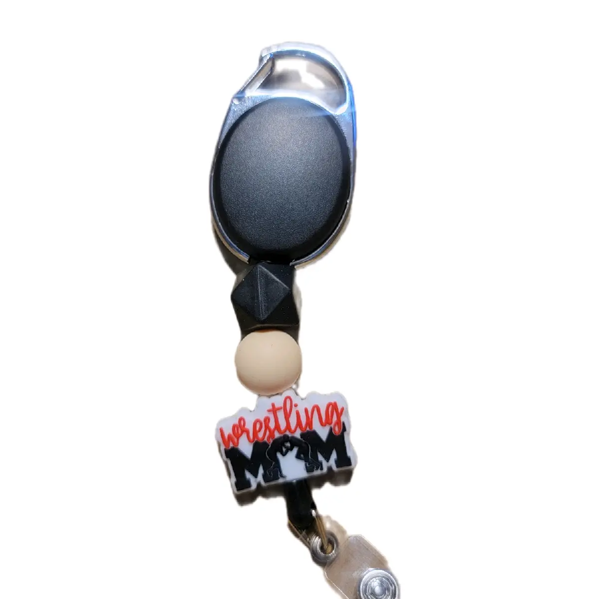 Beaded keychain and Pens