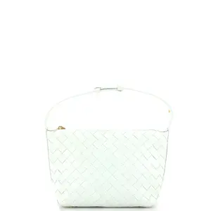 Pre-owned Bottega Veneta Leather Shoulder Bags Wallace Shoulder Bag Intrecciato Nappa Mini by Rebag