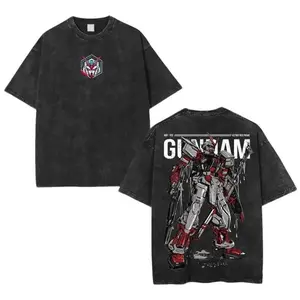 Gundam Astray Red Frame T-Shirt | Iconic Mecha Anime Tee | Oversized Vintage Cotton | Bold Graphic Streetwear for Gundam Fans & Collectors