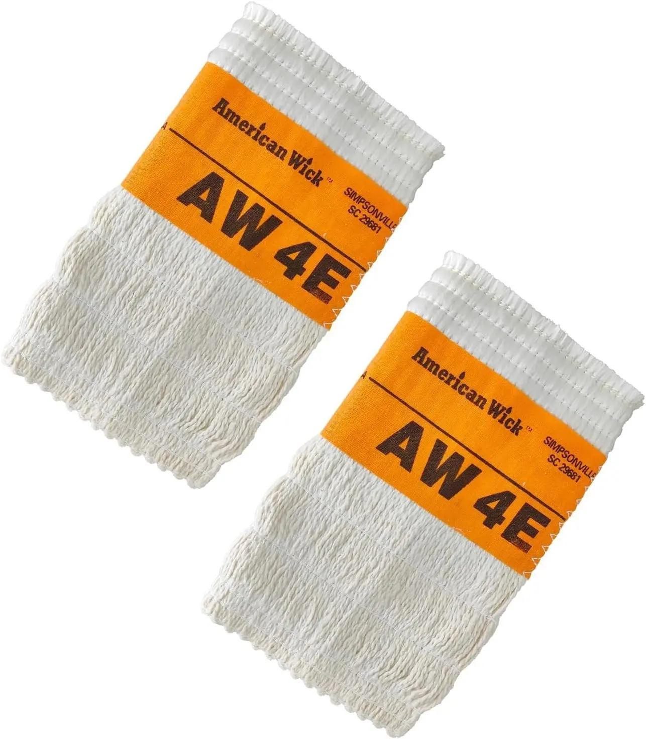 AW4E Heater Wick Replacement Compatible with Sen-goku Heat-aer HMN-110，Kero-Heat CTN-110 Heat-mate HMN-110 Mega -Heat MGN-110, Fiberglass (2 Pc)
