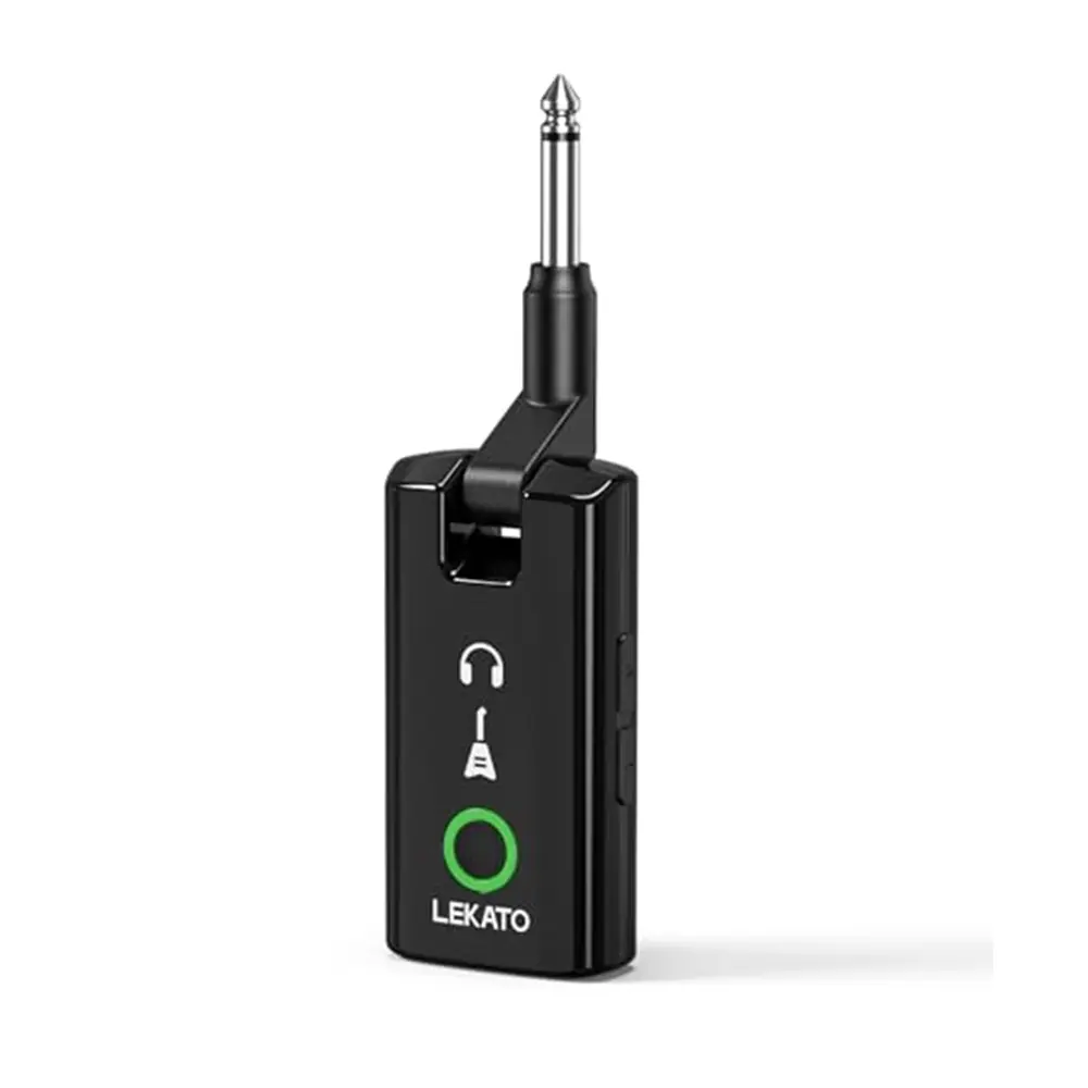 LEKATO Electric Guitar Headphone Amp with 56 Drum Patterns 8 Effect Modules