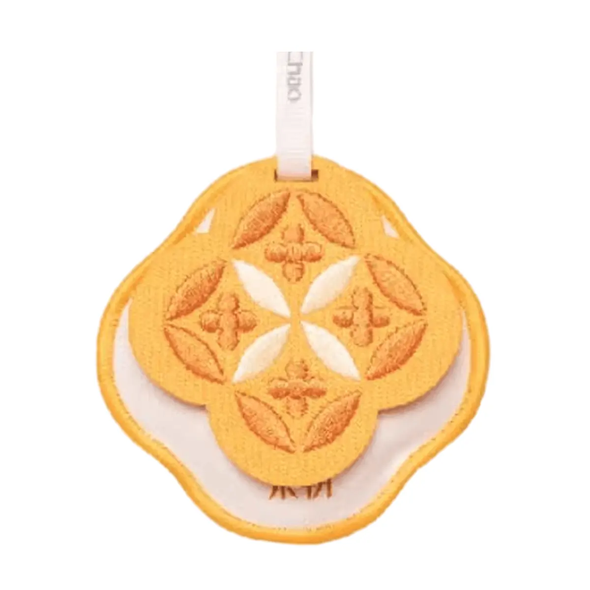 SONG CHAO Embroidered Aromatherapy Sachet - Car & Closet Freshener | Moonlight Osmanthus Scent | 10g