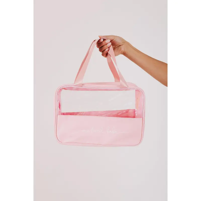 OLB Logo Oversized Makeup Bag