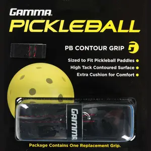 GAMMA Pickleball Contour Grip-Black