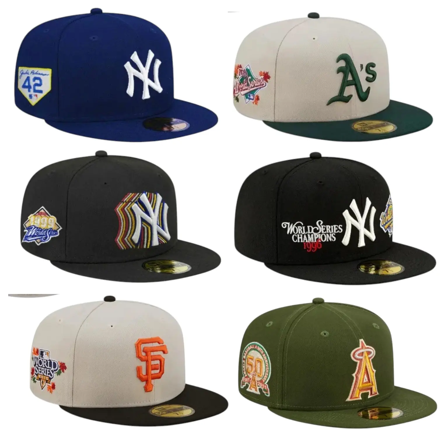 2027 NEW ERA 59FIFTY MLB Baseball Hat National Teams Fitted Snapback Los Angeles Dodgers New York Yankees Boston Red Sox Hats Cap Caps Hat